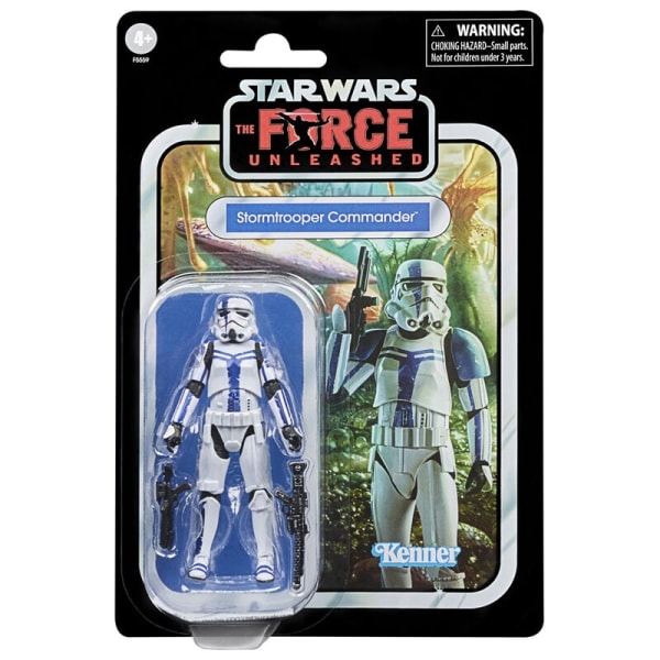 Star Wars The Force Unleashed Stormtrooper Commander figur 9,5 c