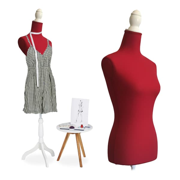 Dame-syermannequin 36/38, justerbar stativ