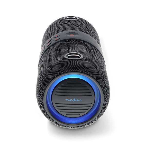 Bluetooth® Högtalare | Maximal batteritid: 6.5 timmar | Handhållen design | 40 W | Stereo | Inbygd mikrofon | IPX6 | Synkroniseringsbar | Svart