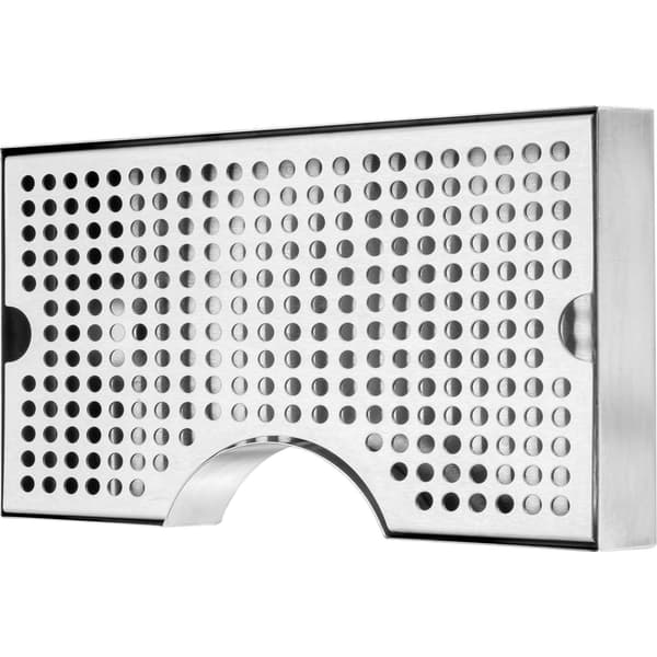 Kegerator öldroppbricka, 304 rostfritt stål, 30 x 18 cm
