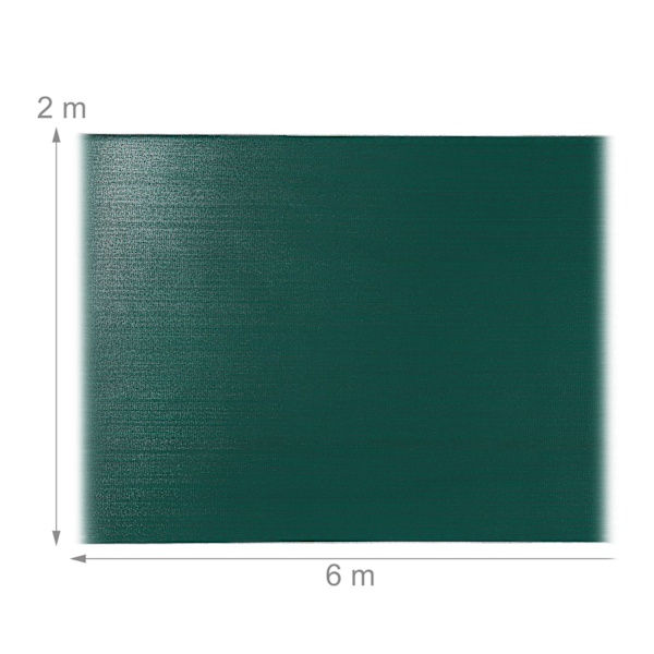 Insynsskydd staket grön 2 m