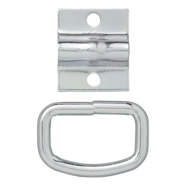 Lastsurring D-ring 2 dele 42 x 36 mm