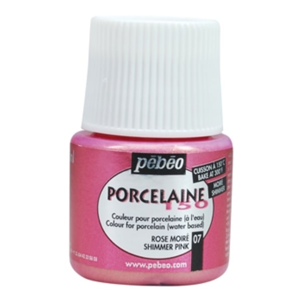 Pebeo Porcelæn 150 45 ml. - 107 Shimmer Pink