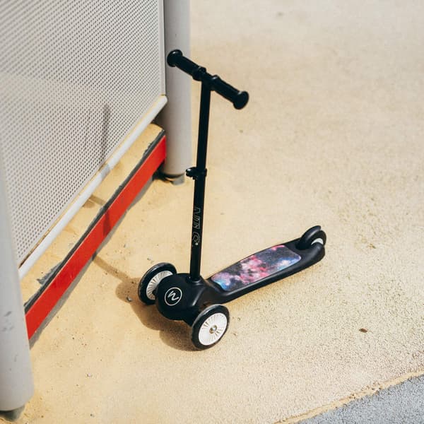 Space Scooter til børn, foldbart, justerbart styr