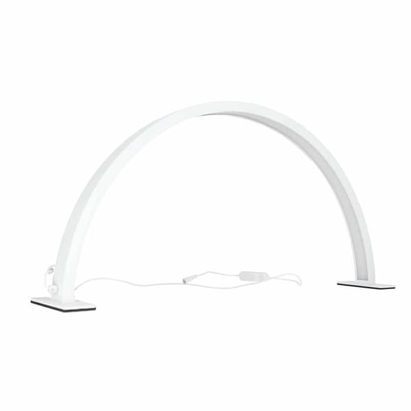 LED-skrivebordslampe til manicure – skyggefri, hvid