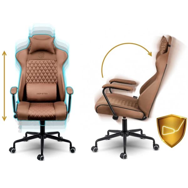 Ergonomisk kontorstol Sofotel Werona - Brun - Model 2582
