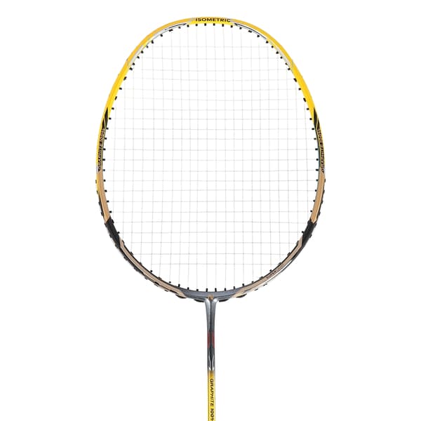 Badmintonracket i kol med lock