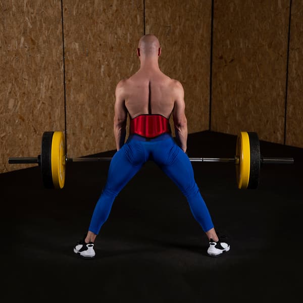 Træningsbælte, størrelse S, justerbart fitnesstilbehør