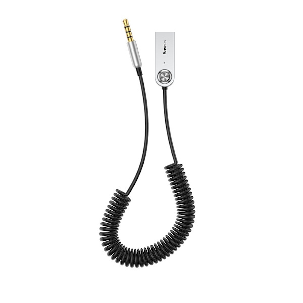 Baseus BA01 Trådløs USB Bluetooth 5.0 Audio Receiver 3.5mm AUX - Sort