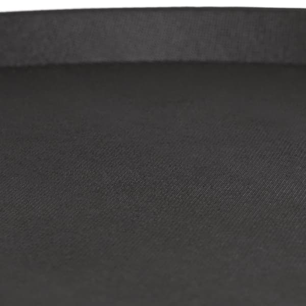 Store sorte serveringsbakker, sæt af 2 – Ø45cm