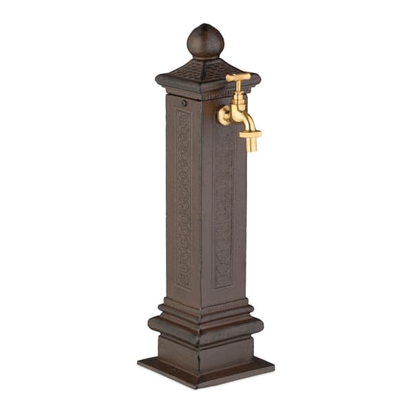 Antik metallfontän, 47 cm