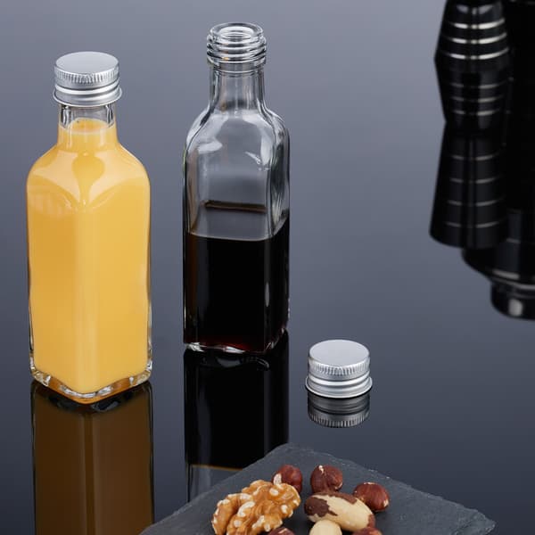 Minilasipullot kierrekorkilla – 100 ml setti