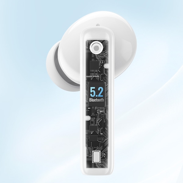 TWS ANC WS106 HiTune T3 trådløse Bluetooth hovedtelefoner hvide