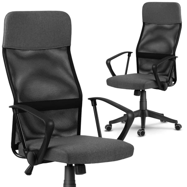 Ergonominen työtuoli verkkoverhoilulla - Sofotel Sydney, tummanharmaa