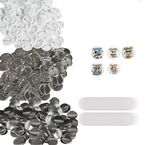 32 mm bakre knappsats, 500 set, 1,25 tum