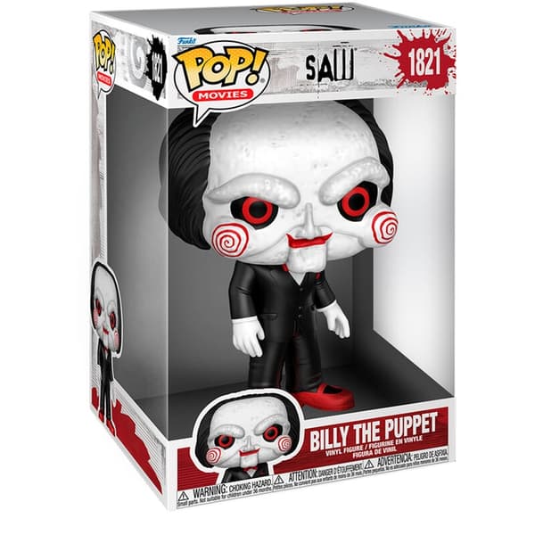 Billy the Puppet Figur, 25 cm samleobjekt gyserlegetøj