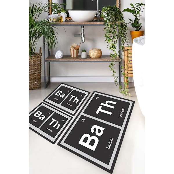 Bathmat Set (3 kpl) Barium