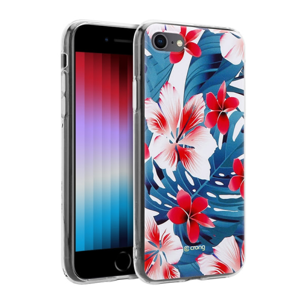 Crong Flower Cover – Cover til iPhone SE 2020/8/7 (mønster 03)