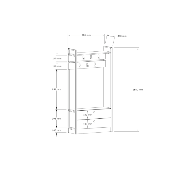 Hall Stand Manolya