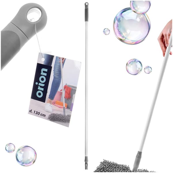 Mopp och kvast skaft stål CLEAN SYSTEM 130 cm