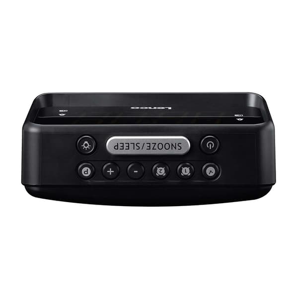 FM-clockradio med LED-display, natlys, USB-port