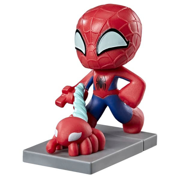 Spider-Man samlerfigurer i blindpose, 12 figurer