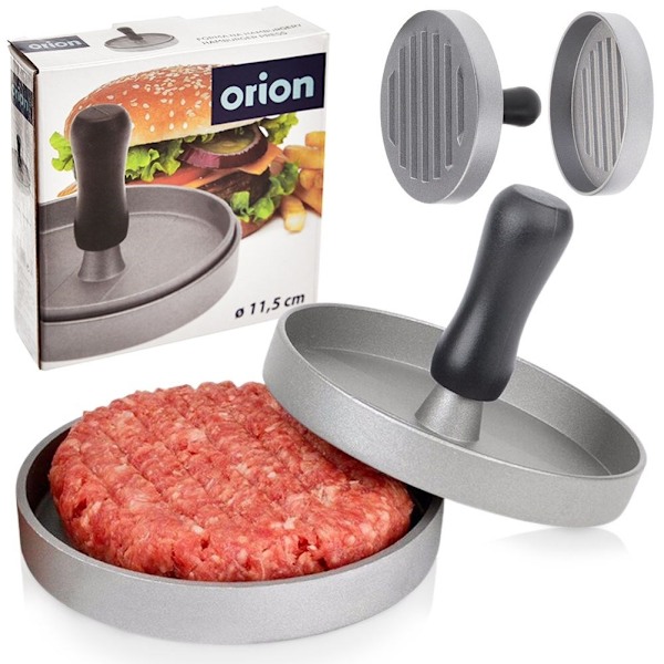 Hamburgerpresse til perfekte kødportioner