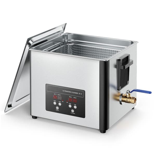 Ultralydsrenser 15L, 40kHz opvarmet digital timer