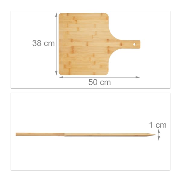 Pizza Slider XXL Bamboo Set om 2