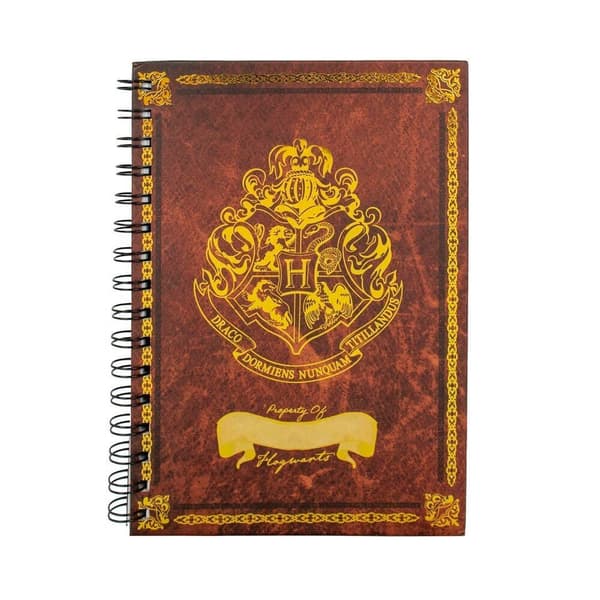 Hogwarts A5 notesbog til skole, skrivning eller journalisering