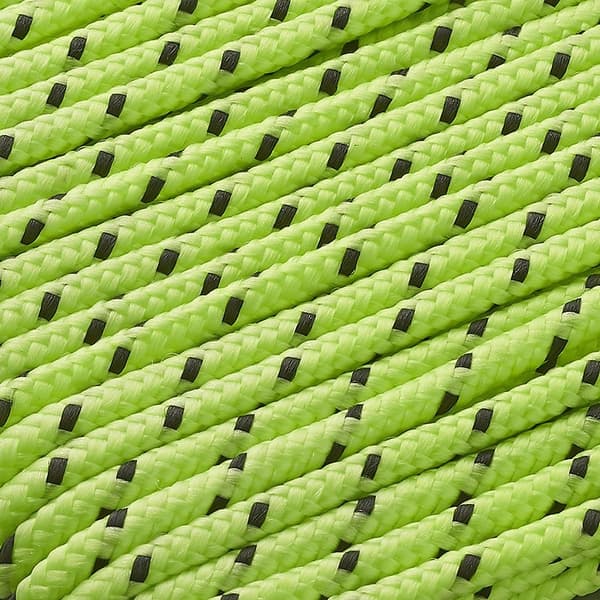 Guy line 4mm x 20m fluoresoiva kelalla