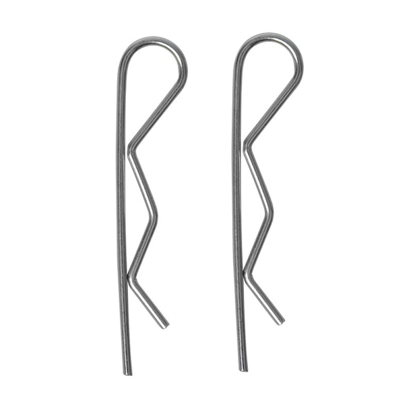 Hitch pin enkelt 2mm / 6-12mm 2 stk i blister