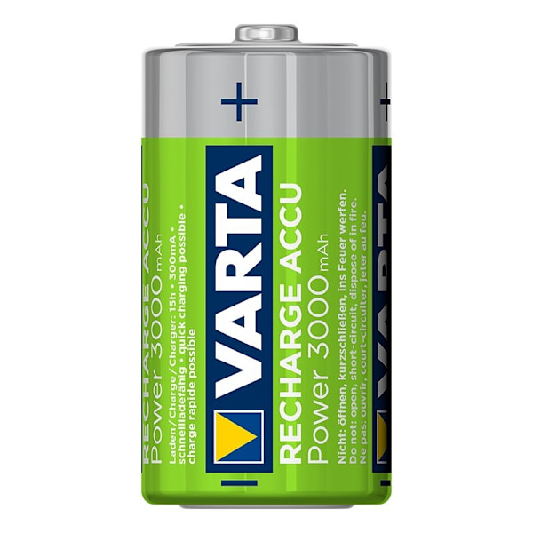 Varta Recharge Accu Power batterier C 3000 mAh 2 stycken i blister