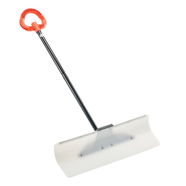 Sneskølle, 30-tommer HDPE-blad, metalkant