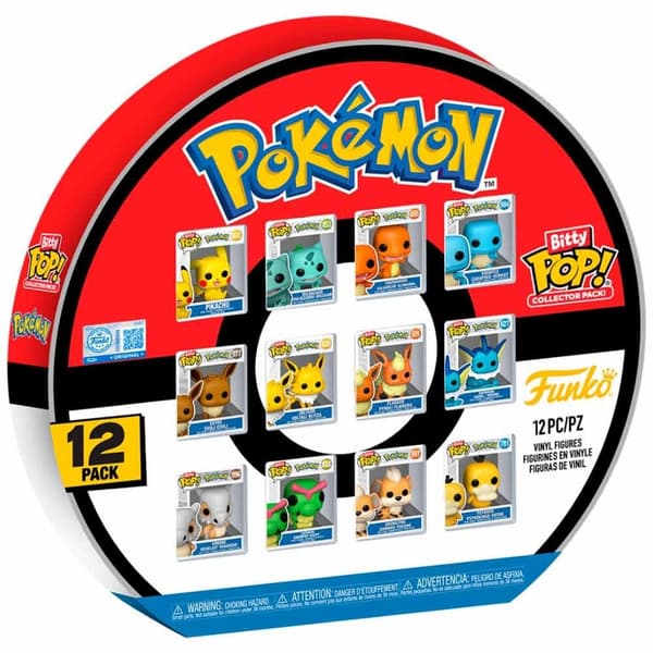 Pokemon Bitty POP Figur Multipack - Samlelegetøjssæt