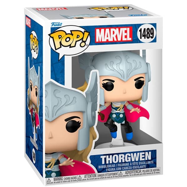 Marvel Thorgwen POP Figuuri – Keräilyvinyylilelu