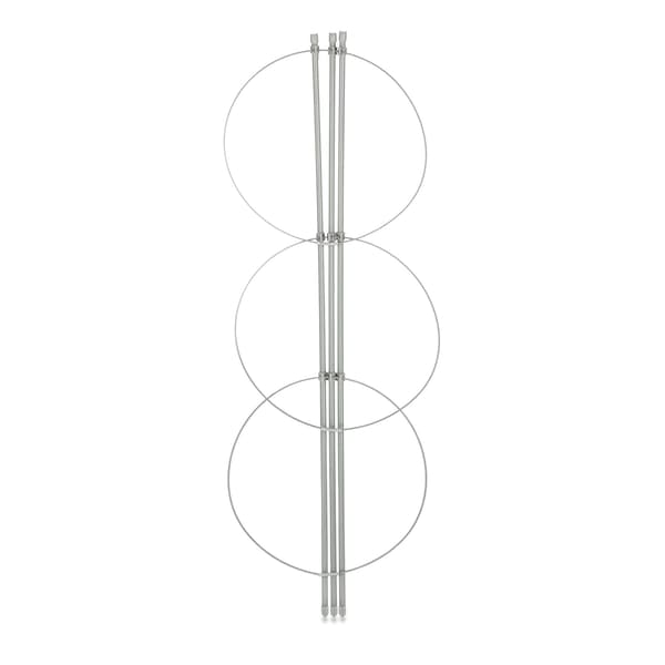Set med 4 st runda tomatstöd, 60 cm