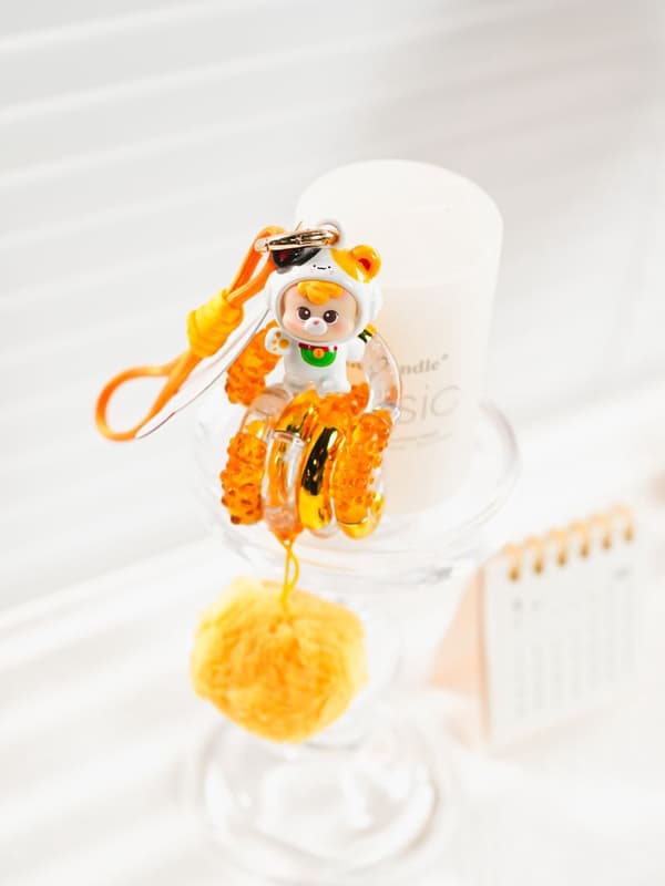 Blind Box Nøglering – Abebe Bjørne Serie
