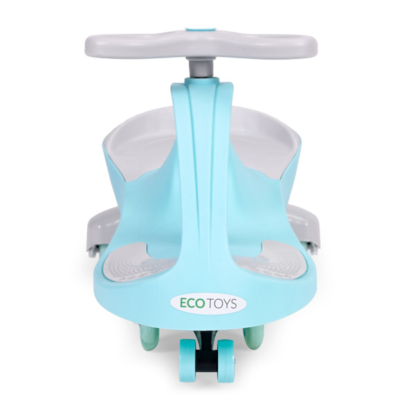 Vicka bil åkande leksak LED-hjul blå ECOTOYS