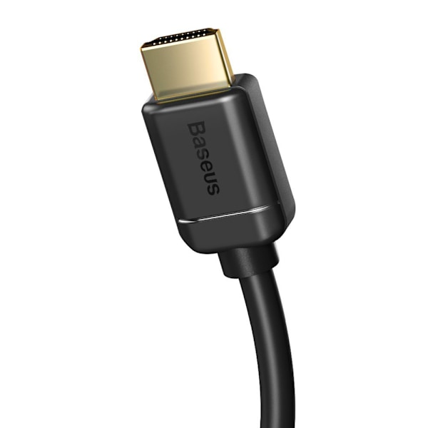 HDMI 2.0 kabel 4K 60 Hz 3D HDR 18 Gbps 1 m sort