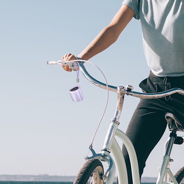 Pieni Mini TWS Nimo Bluetooth 5.3 5W langaton kaiutin, violetti