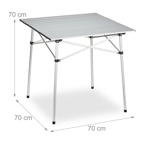 Klapbord i aluminium