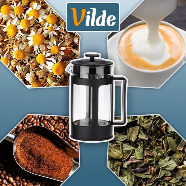 Pressokannu, 600 ml lasia