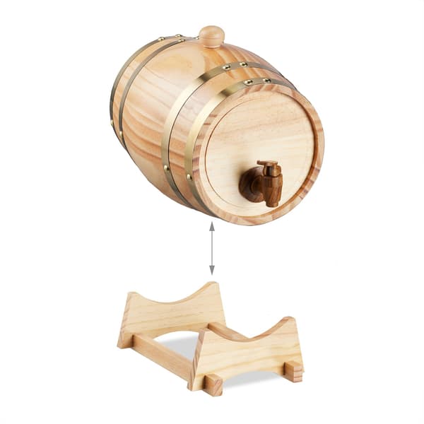 Whiskyfat med kran dispenser, 2,2L kapacitet