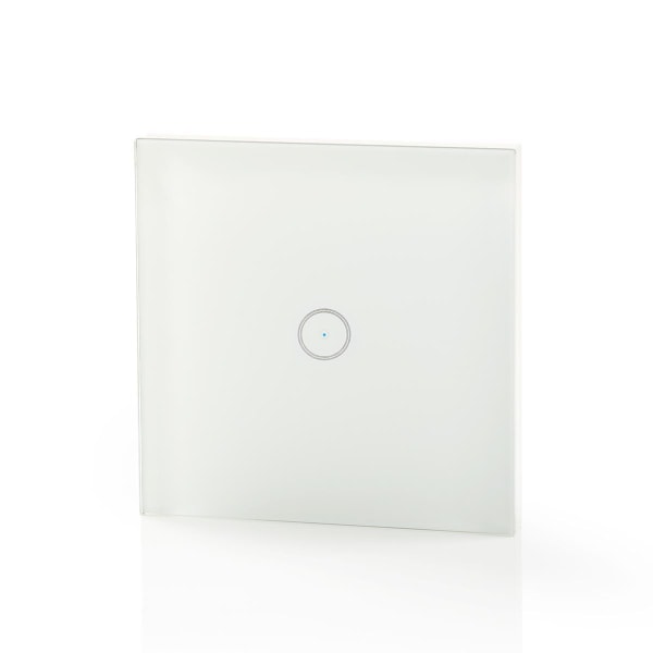 SmartLife Strömbrytare | Wi-Fi | Enda | Väggfäste | 1000 W | Android™ / IOS | Glas | Vit