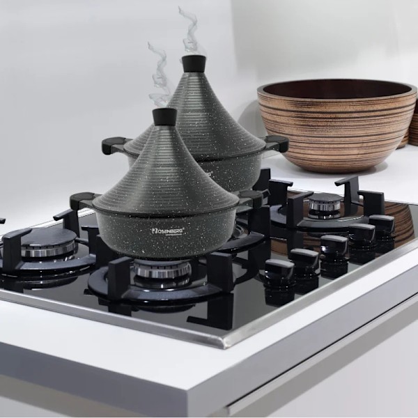 Rosenberg RB-TJ28M2: Marmorbelagd tajine - 28cm