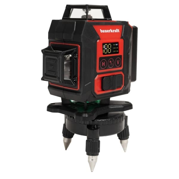 360° 4D grøn laserniveau, 16 linjer