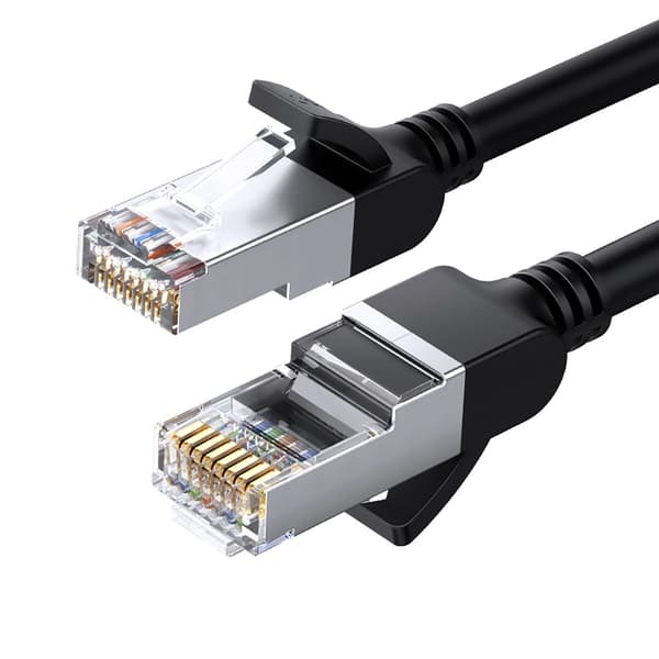 Ugreen Ethernet Cat 6 U/UTP -kaapeli, 0,5 m - musta