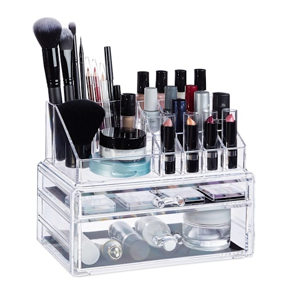 Makeup Organizer med 2 skuffer