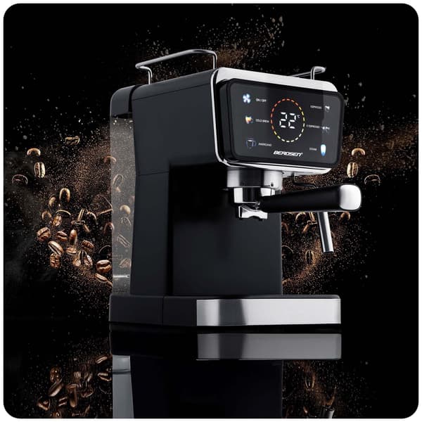 Berdsen BD-771 20 bar kaffemaskine, sort